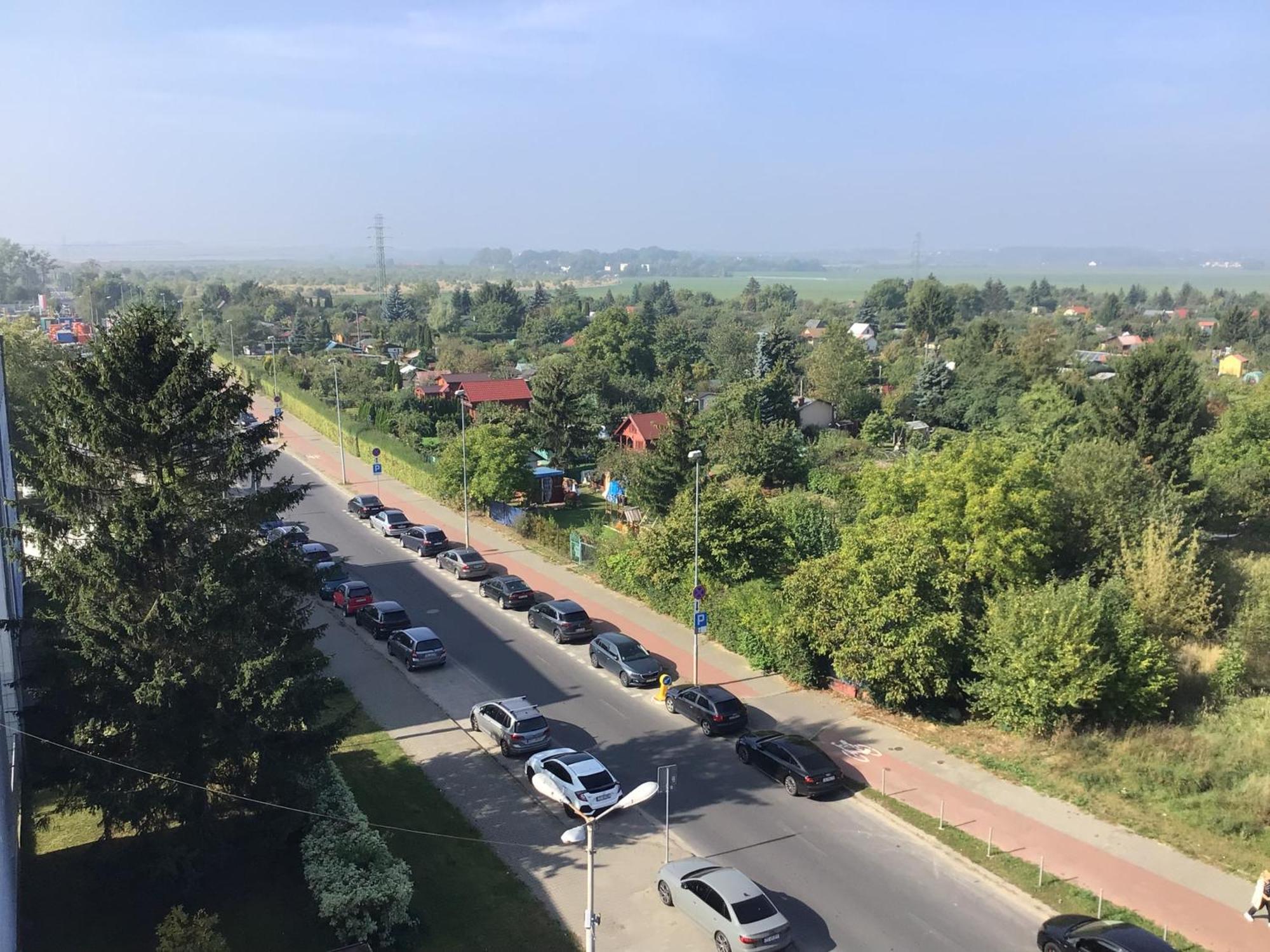 Przytulne Z Widokiem Apartman Szczecin Kültér fotó